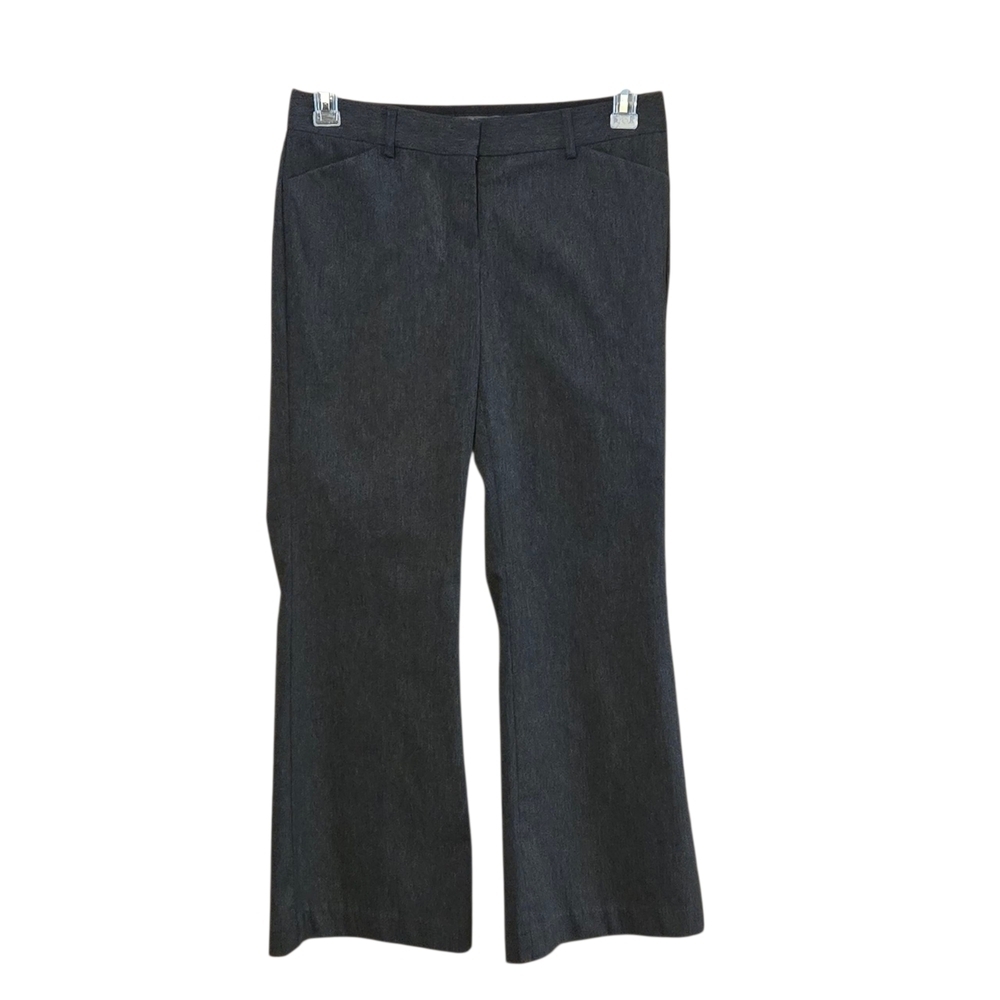 Express Editor Classic Fit Pants Charcoal Size 6S Women's Career Office Trousers